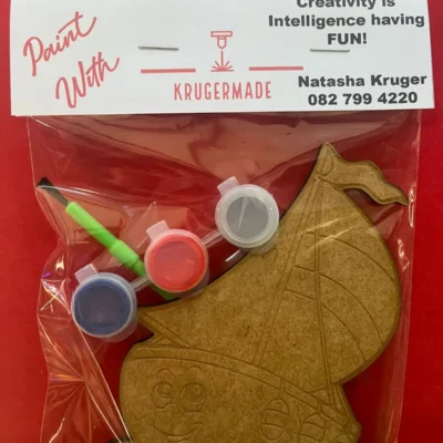 Wooden Paint Kit - Boat