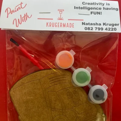 Wooden Paint Kit - Garbage Truck