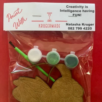 Wooden Paint Kit - Grasshopper