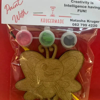 Wooden Paint Kit - Butterfly