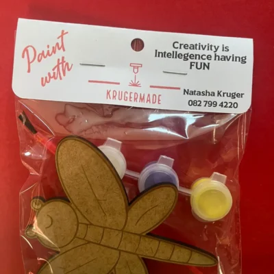 Wooden Paint Kit - Dragonfly