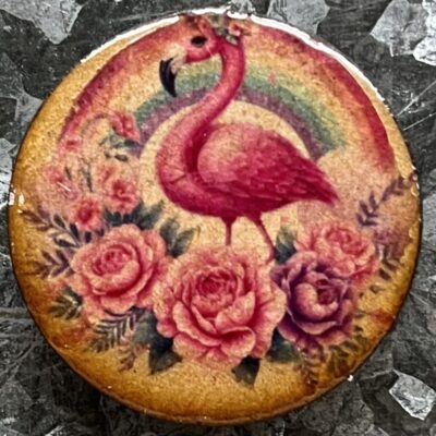 Flamingo Magnet 30mm
