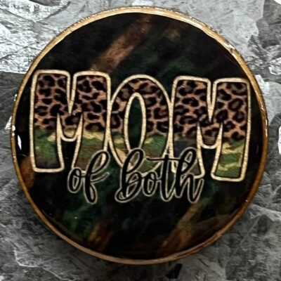 Mom of Both Magnet 30mm