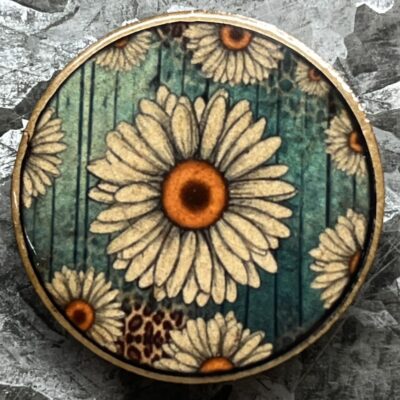 Large Daisy Magnet 30mm