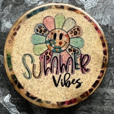 Summer Vibes Magnet 30mm
